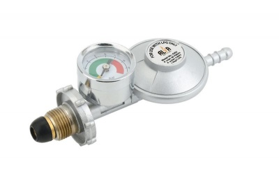 Photo of Alva - Bullnose Gas Regulator with Pressure Gauge