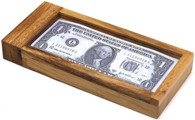 Photo of SiamMandalay The Heist: Wooden Puzzle Box Gift Holder with Hidden Compartment