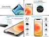 NXTech iPhone 12 Tempered & Privacy Glass Screen Protector - 2 Pack Photo