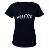 Weightlifting Evolution - Ladies - T-Shirt - Black Photo