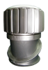 240mm RoofWhirlys4Africa Roof Mounted Wind Turbine Ventilator - Steel Roof - Silver Photo