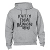 I Can't - I'm Social Distancing - Hoodie Photo