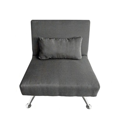 Relax Furniture Mason Single Sleeper Couch Grey