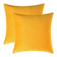 Dream Home Premium Quality Velvet Square Decorative Throw Pillow Size 54cm