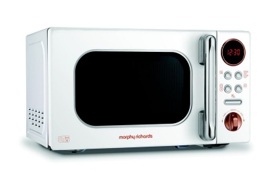 Photo of Morphy Richards - Microwave Digital Stainless Steel White 20L 800W "Accents Rose Gold"
