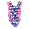 StrutActive Strut Active "Unicorn Galaxy" Pink Ruffle One Piece Photo
