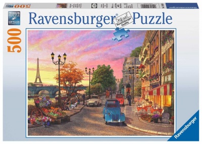 Photo of Ravensburger A Paris Evening - 500 Piece Puzzle