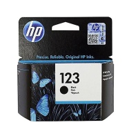 HP 123 Original Black Ink Cartridge