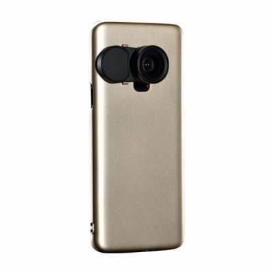 Photo of Snapfun Protective Case & Wide Angle Macro Lenses for Samsung S9 - Gold