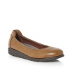 Green Cross Saydo Ladies Flat Pump with Elasticated Top-line - Tan 52150 Photo