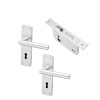 QS Coupe Oulu 3 Lever Lockset SS Photo