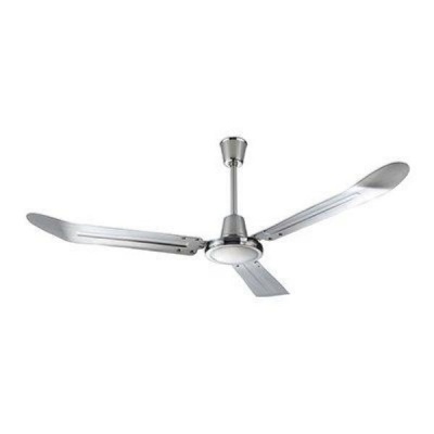 Photo of Radiant Ceiling Fan With Wall Control Satin Chrome