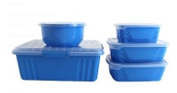 5 Piece Storage Containers with Lids