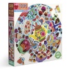 eeBoo Round Family Puzzle - Tea Party 500 Pieces Photo