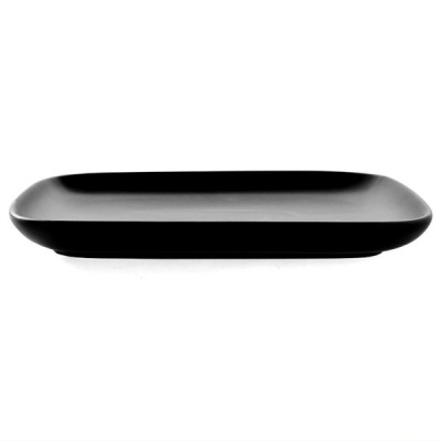 Photo of Eetrite Small Rectangular Platter Matte Black 29cm