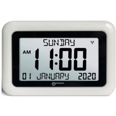 Photo of Geemarc Visio Large Digital Wall Clock with Day and Date