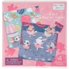 Stephen Joseph 4" 1 Magnetic Puzzle Book Girl Photo