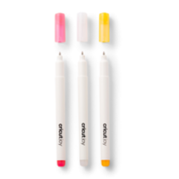 Cricut Joy Opaque Gel Pens white pink and orange