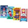Bulk Pack x 4 Afrikaans Birthday Card & Envelope - Boy Photo