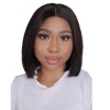 Hair City Brazilian 4x4 Lace Wig - Straight - 8" Photo
