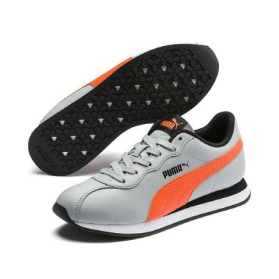 Photo of Puma Junior Turin 2 Athleisure Shoes - Grey/Orange