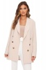 I Saw it First - Ladies Stone Oversized Blazer Photo