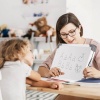 Portable Foldable Double-Sided Magnetic Whiteboard Photo