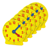 Education Clocks - Set of 6 Photo
