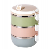 Triple Layer Portable Stainless Steel Thermal Insulated Lunch Box Photo