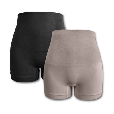 Photo of Seamfree Underwear - Ladies Seamless High Waist Tummy Control Shapewear - 2 Pack