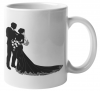 EverBride - Bride and Groom silhouette Coffee Mug Photo