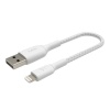 Belkin Boost Charge Braided Lightning to USB-A Cable - 15cm Photo