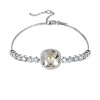 Civetta Spark Pippa Bracelet with Swarovski Silver Shade Crystal Photo