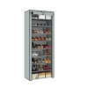 Multipurpose Portable Folding Shoe Rack 9 Tier -Red Photo