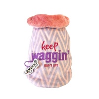 Dogs Life DL Keep Waggin Winter Cape Pink