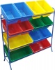 RGS Group 12 Bin Storage Rack - Steel Frame Photo