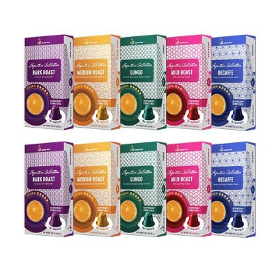 Photo of Coffee Capsules Bulk Variety includes Decaffe Nespresso Compatible - 100