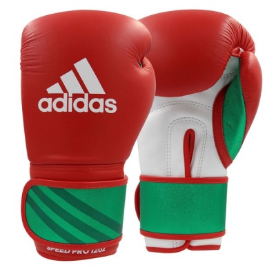 Photo of adidas Speed 350 Pro Boxing Glove 12-Oz Red/Wh/Gr
