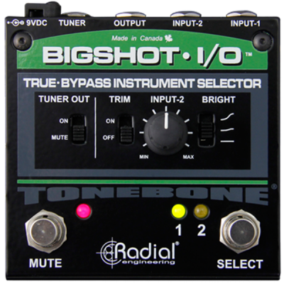 Photo of Radial BigShot i/o Instrument selector