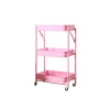 Portable & Foldable Kitchen Trolley Organizer Rack with Wheels Photo