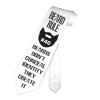 PepperSt Men's Collection - Designer Neck Tie - Beard Rule #40 Photo