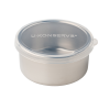 UKonserve Clear Silicone & Stainless - 266ml - Round - Plastic Free Photo