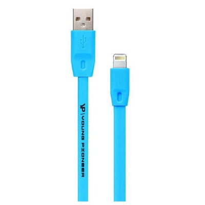 Photo of Young Pioneer YP 2M Fast Charge Lightning Cable- Blue