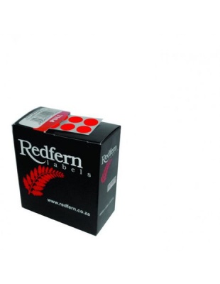 Photo of Redfern C32 Colour Code Labels Value Pack of 5-Red
