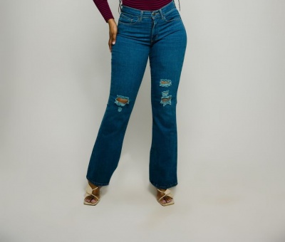 Levis ® Curvy Flare Jeans Lapis Longing