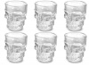 Skull Shape Whiskey Glass - Pack of 6 Photo