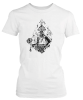 PepperSt Ladies White T-Shirt - Norse Blacksmith Photo