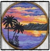 Counted cross stitch kit- Peaceful Sea Photo