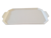 Platter 33x20cm Porcelain With Handles White Basics CC13782-1 Photo