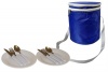 Giftbargains Blue with Silver Trim 2 Person Picnic Cooler Bag Photo